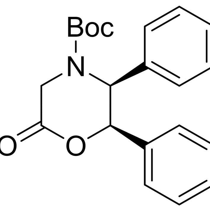 112741-49-8/ (2R,3S)-(-)-N-叔丁氧羰基-6-氧代-2,3-二苯基吗啉,98%
