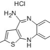 138564-60-0/	 4-氨基-2-甲基-10H-噻吩[2,3-b][1,5]苯并二氮杂卓盐酸盐 ,	98%