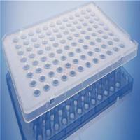 荧光定量PCR板96孔0.1ml透明半裙边pcr板