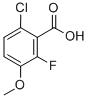 886499-58-7/6-氯-2-氟-3-甲氧基甲酸