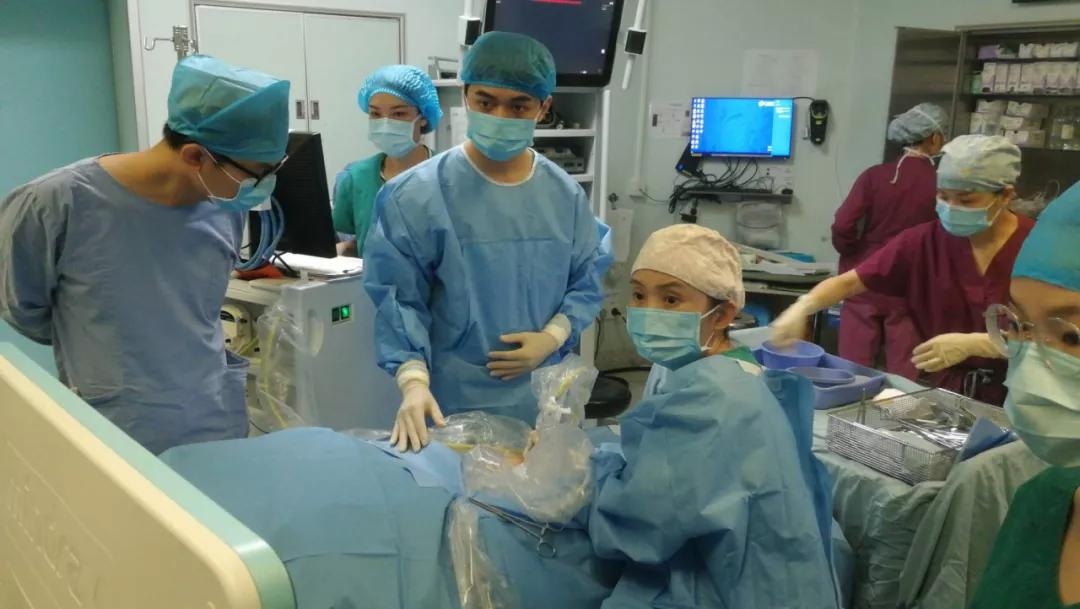 广西医科大学第一附属医院完成多例深部血管瘤微波消融手术
