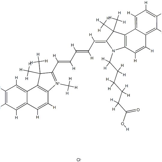 1144107-80-1/	 Cyanine5.5 carboxylic acid；CY5.5-COOH ,	98%