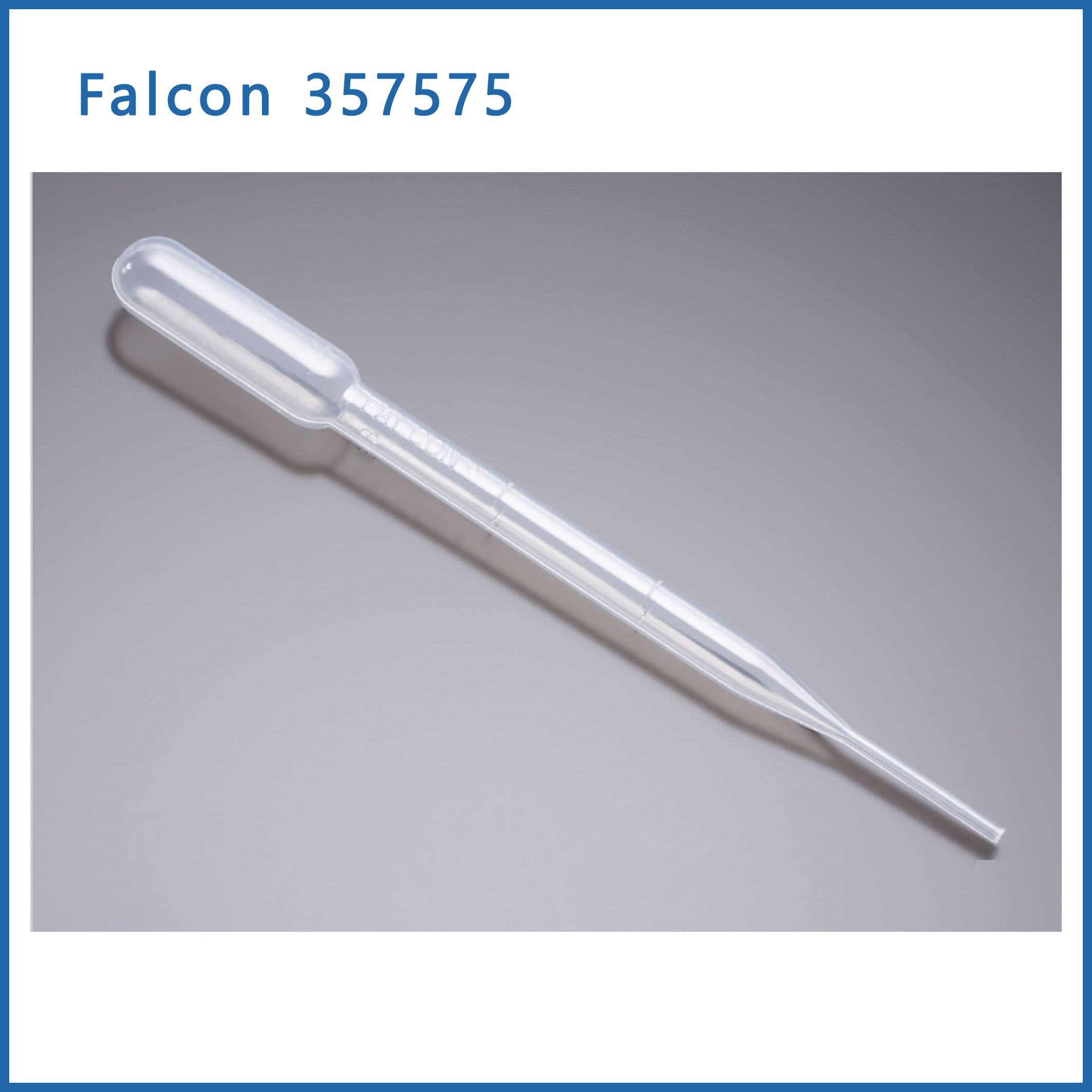 一次性塑料吸管3ml Faclon 357575 现货