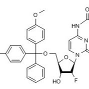 159414-98-9/	 N-乙酰基-5'-O-[双(4-甲氧基基)苯基甲基]-2'-脱氧-2'-氟胞苷 ,	≥98%