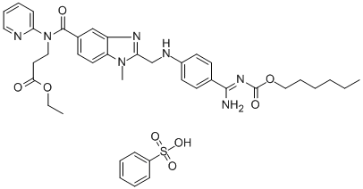 1019206-65-5/	 苯磺酸达比加群酯 ,	分析标准