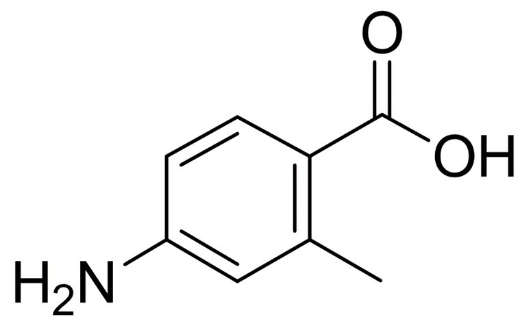 2486-75-1/	 4-氨基-2-甲基苯甲酸 ,	97%