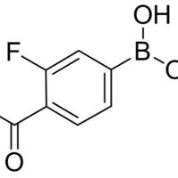 248270-25-9/ 3-氟-4-醛基苯硼酸 , 97%