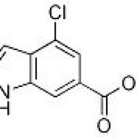 885520-25-2/ 4-氯-吲哚-6-甲酸, 97%