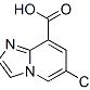 155735-02-7/	 6-氯咪唑并[1,2-A]吡啶-8-甲酸,	95%