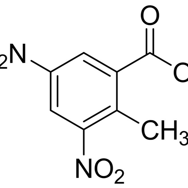 28169-46-2/	 3,5-二硝基-2-甲基苯甲酸 ,	98%