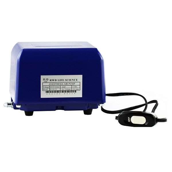 瑞沃德麻醉机空气泵,可满足多只动物麻醉的呼吸气源