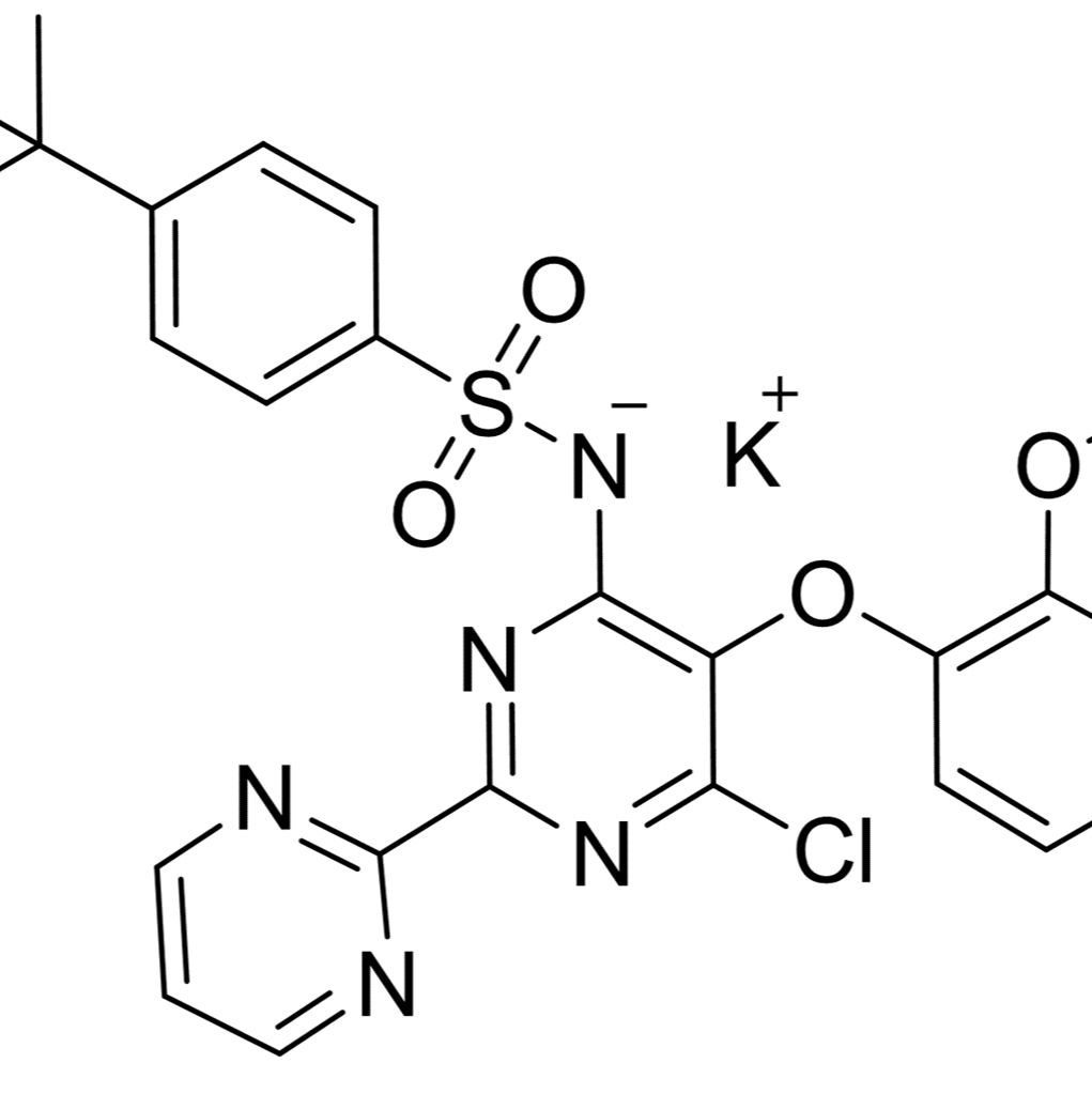 301646-59-3/ N-[6-氯-5-(2-甲氧基氧基)[2,2'-二嘧啶]-4-基]-4-叔丁基苯磺酰胺钾盐,98%