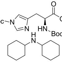 31687-58-8/	 N,1-双(叔丁氧羰基)-L-组氨酸双环己盐 ,	98%