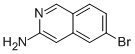 891785-28-7/	 6-溴异啉-3-胺 ,	97%