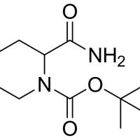 388077-74-5/1-Boc-2-甲酰胺哌, 98%