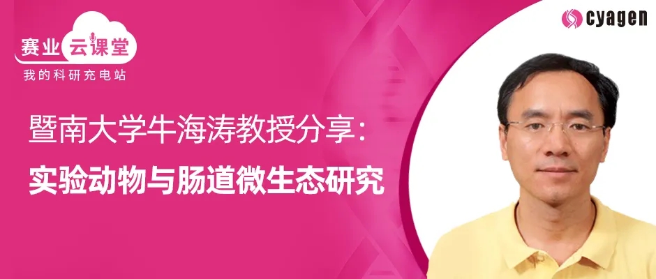 实验动物与肠道微生态研究