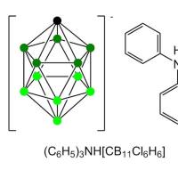 Katchem硼化学(CAS#175476-43-4, CAT#572)Triphenylmethinium hexachlorocarbadodecaborate