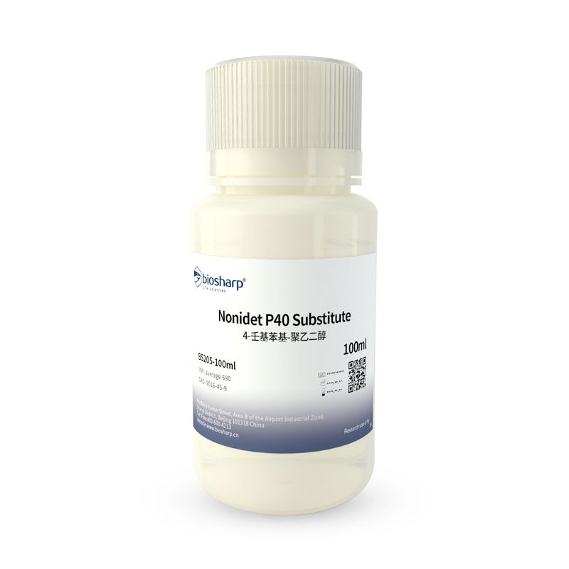 biosharp BS205-100ml NP-40/Nonidet P40 Substitute 4-壬基苯基-聚乙二醇 