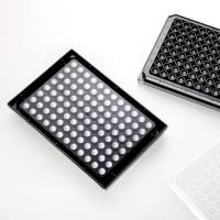 96孔黑色透明底细胞培养板（黑色底透）