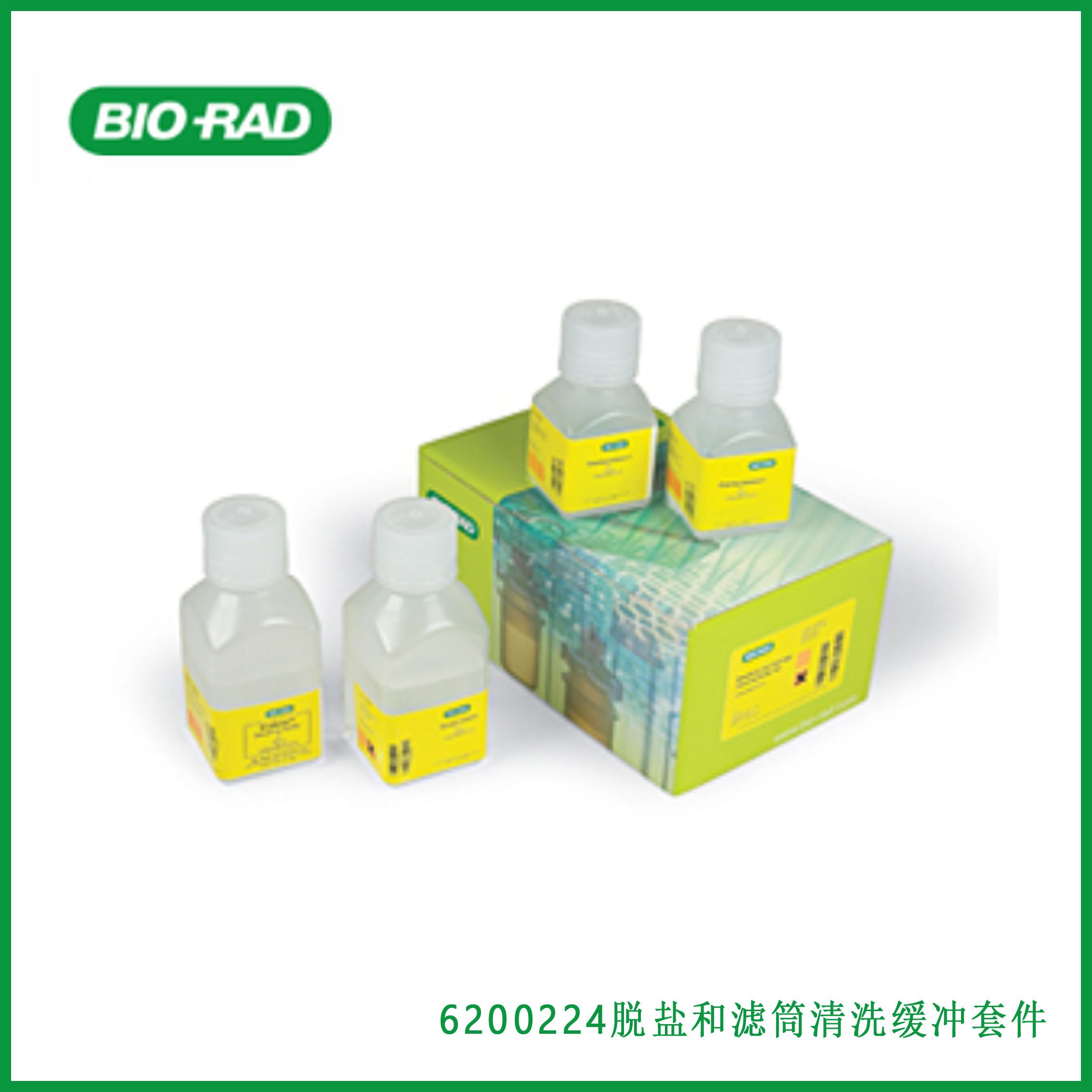 伯乐Bio-Rad 6200224Desalting and Cartridge Cleaning Buffer Kit，脱盐和滤筒清洗缓冲套件，现货