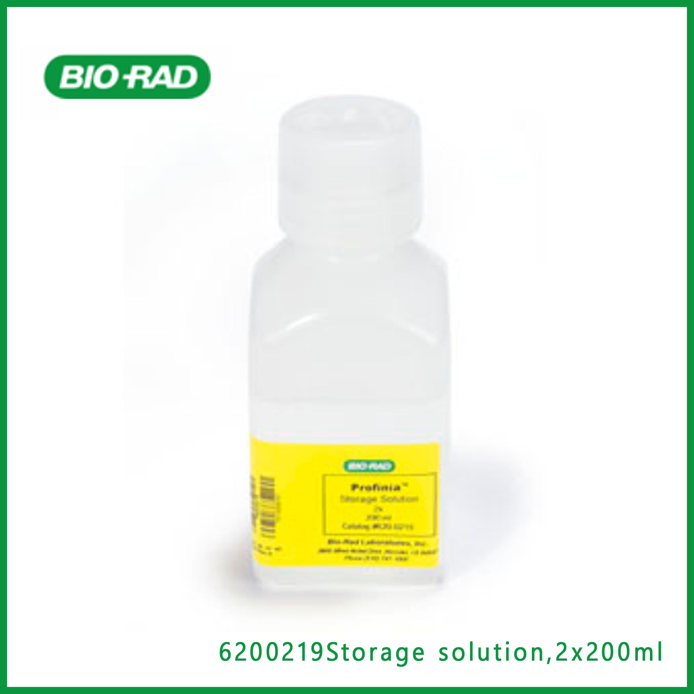 伯乐Bio-Rad 6200219Storage solution, 2x，200 ml，现货