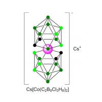 Katchem硼化学(CAS#84913-29-1, CAT#218)Chloro-protected cesium bis(1,2-dicarbollide)-cobaltate
