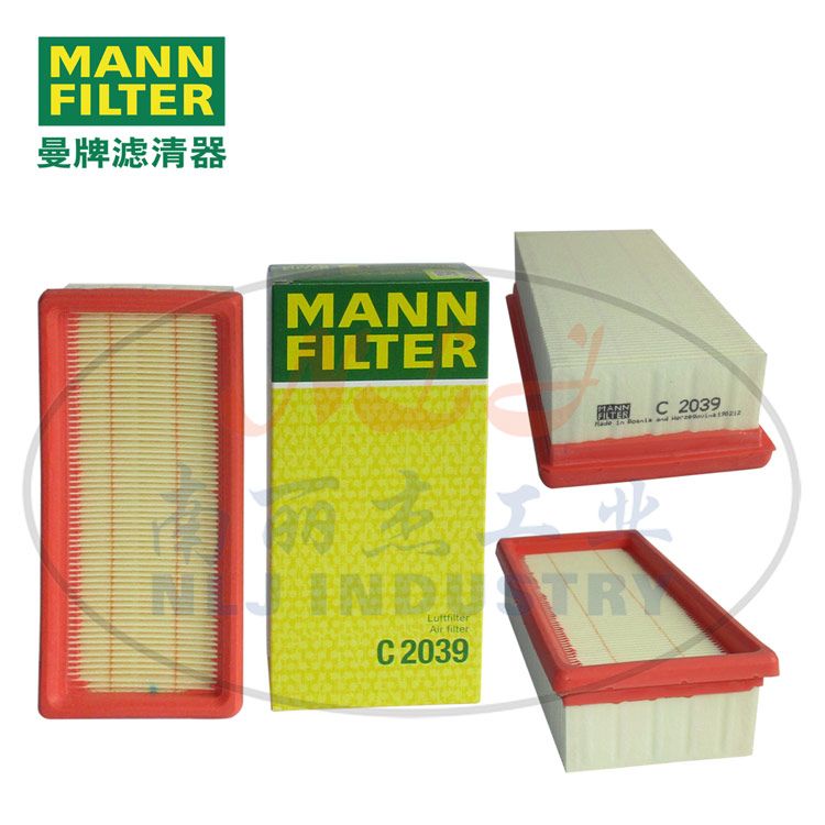MANN-FILTER曼牌滤清器空滤C2039、空气滤清器