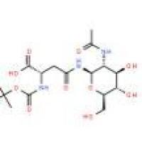 Nω-(2-乙酰氨基-2-脱氧-β-D-吡喃葡萄糖酰基)-Nα-(叔丁氧羰基)-L-天冬酰胺137255-40-4