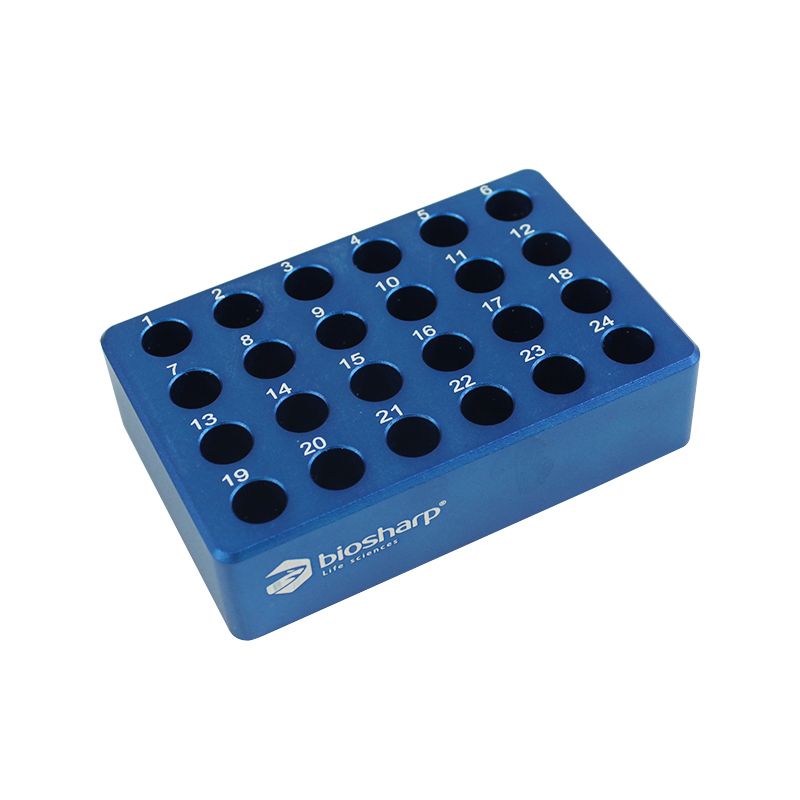 biosharp BC031 2.0ml 低温金属冰盒（平底）