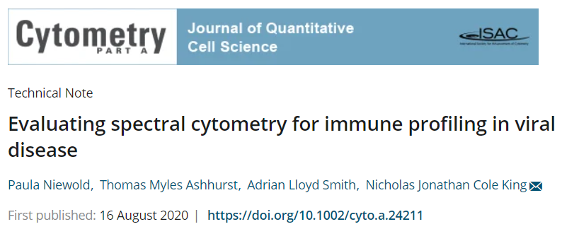 用户文献—对比传统流式，客观评价光谱流式在多色免疫分析中的数据表现