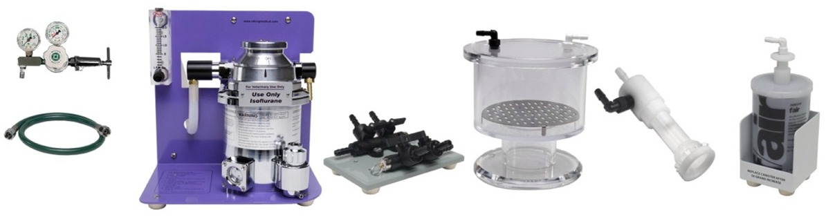 动物气体麻醉机