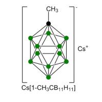 Katchem硼化学(CAS#176099-40-4, CAT#523)Cesium 1-methyl-1-carbadodecaborate
