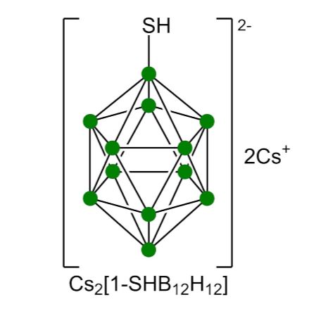 Katchem硼化学(CAS#12448-23-6, CAT#266)Cesium mercaptododecaborate, N-BSH