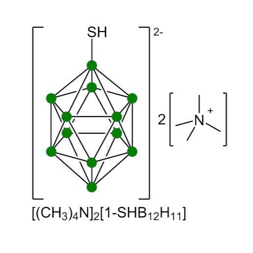 Katchem硼化学(CAS#135274-62-3, CAT#587)Tetramethylammonium mercaptododecaborate, N-BSH