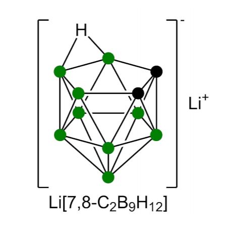 Katchem硼化学(CAS#1629094-87-6 anhyd., CAT#682)Lithium 7,8-dicarbaundecaborate dihydrate