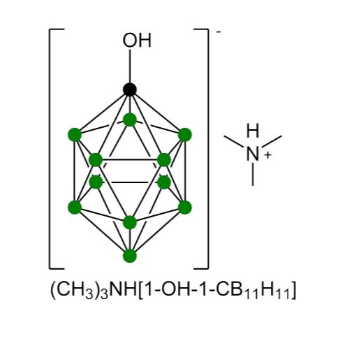 Katchem硼化学(CAS#2077207-91-9, CAT#365)Trimethylammonium 1-hydroxy-1-carbadodecaborate