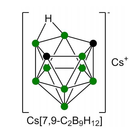 Katchem硼化学(CAS#12305-33-8, CAT#384)Cesium 7,9-dicarbaundecaborate