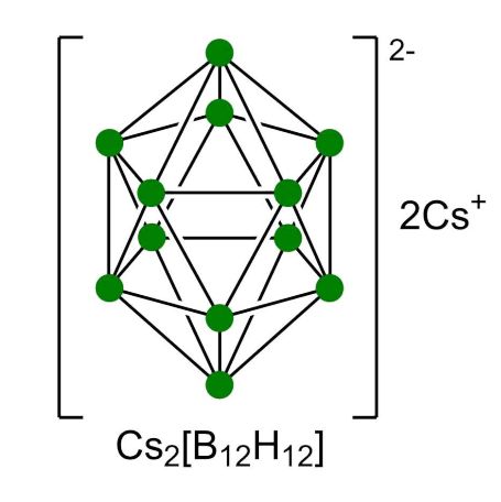 Katchem硼化学(CAS#12008-75-2, CAT#316)Cesium dodecahydrododecaborate