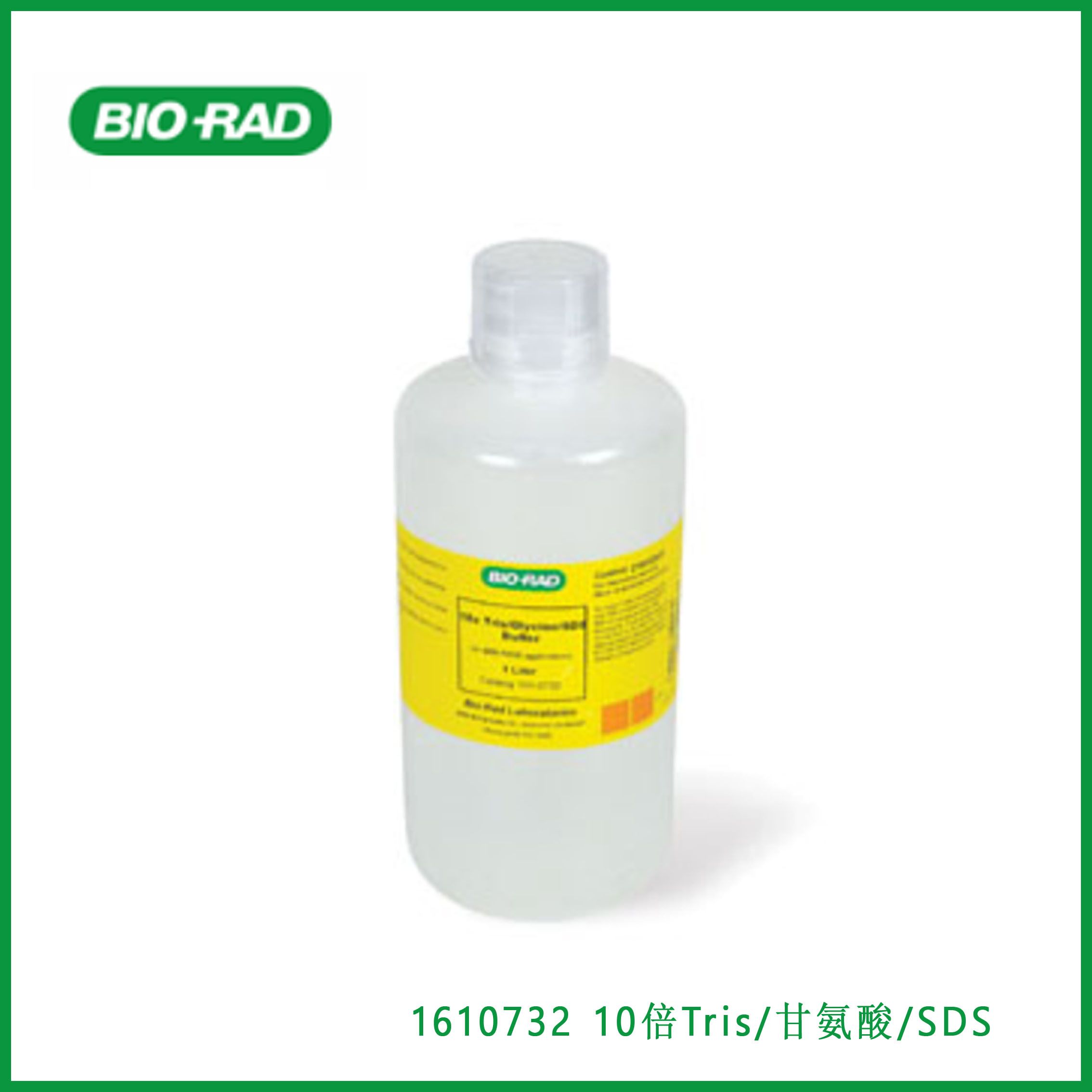 伯乐Bio-Rad1610732 10x Tris/Glycine/SDS， 10倍Tris/甘氨酸/SDS，现货