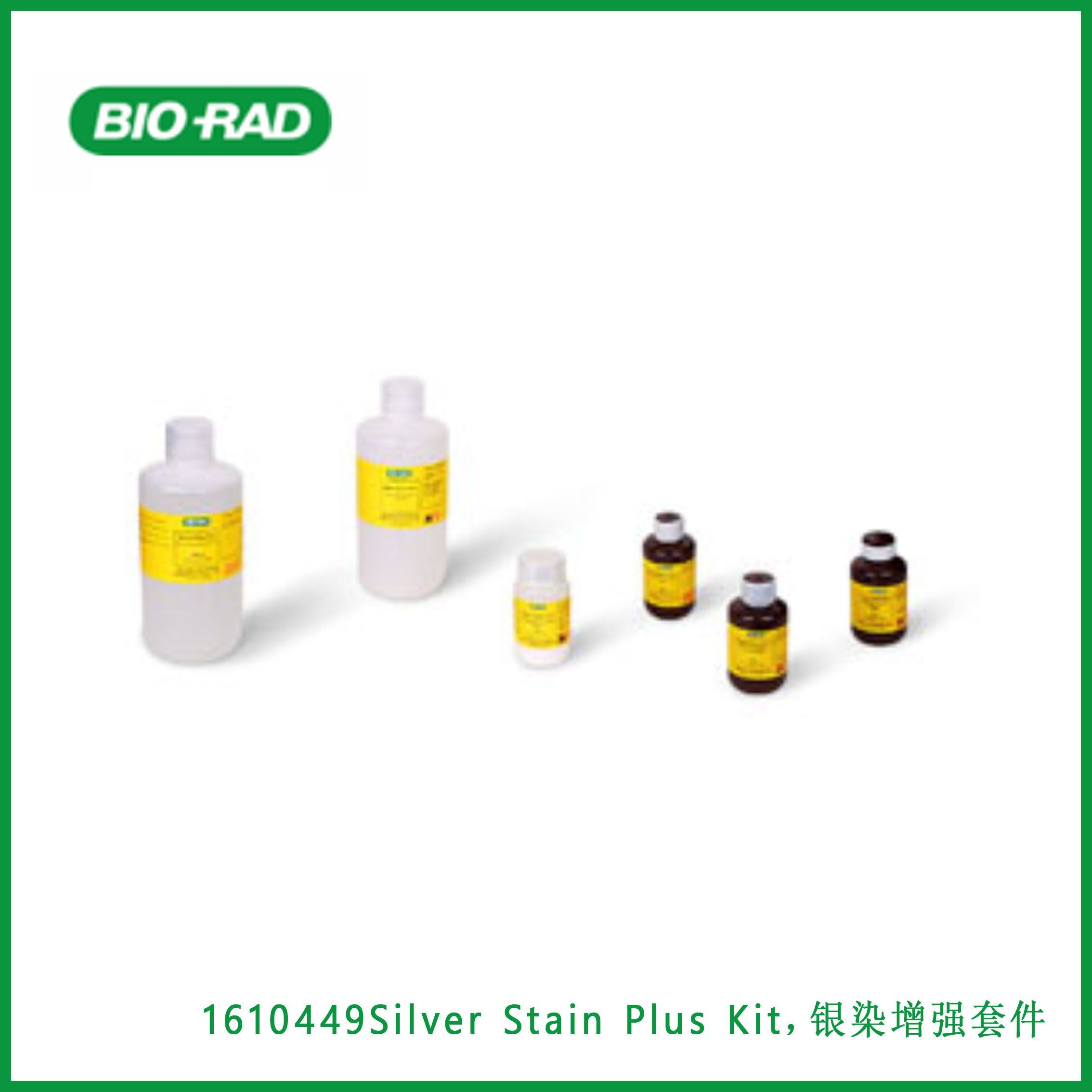 伯乐Bio-Rad1610449Silver Stain Plus Kit，银染增强套件，现货