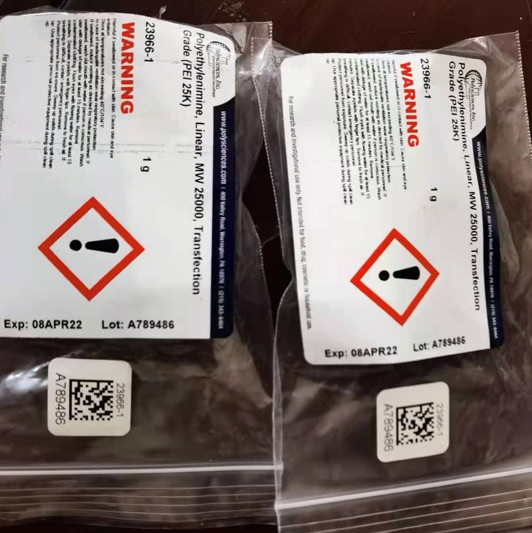 Polyethylenimine "Max", (Mw 4,000*) - High Potency Linear PEI (Equivalent to Mw ~2,500 in Free Base Form) Polyethylenimine