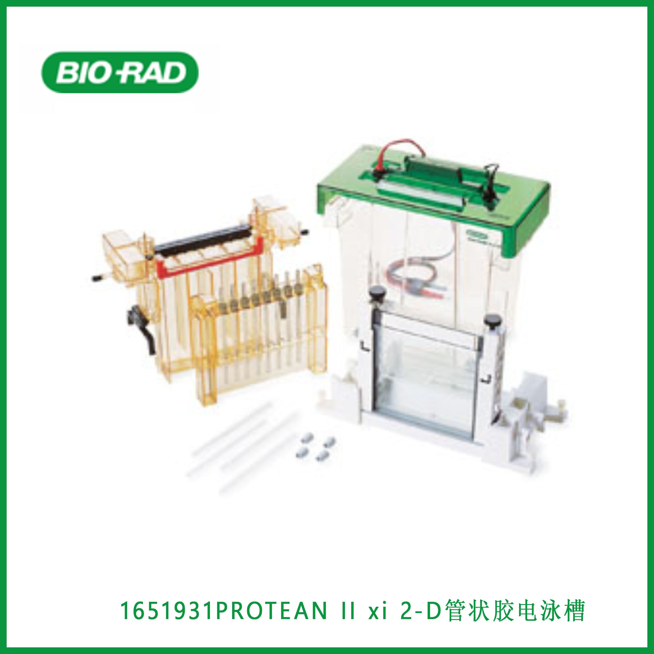 伯乐Bio-Rad1651931PROTEAN II xi 2-D Cell，PROTEAN II xi ​​​​​​​2-D管状胶电泳槽。1.0mm,16cm,现货