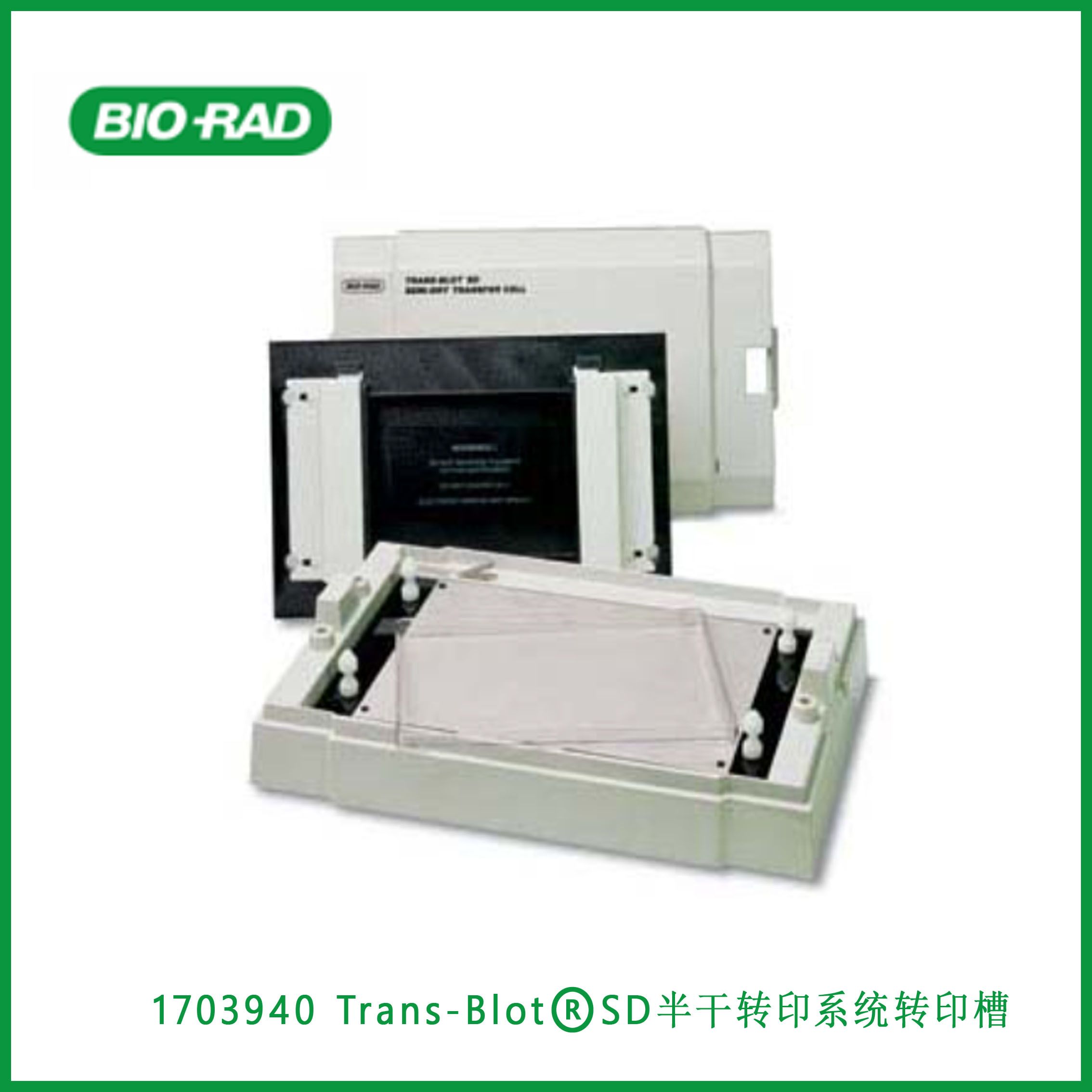 伯乐Bio-Rad1703940Trans-Blot® SD Semi-Dry Electrophoretic Transfer Cell，Trans-Blot®SD半干转印系统转印槽，现货