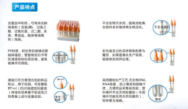 HK-N-PBS采集转运拭子（含复方中和剂磷酸盐缓冲液）