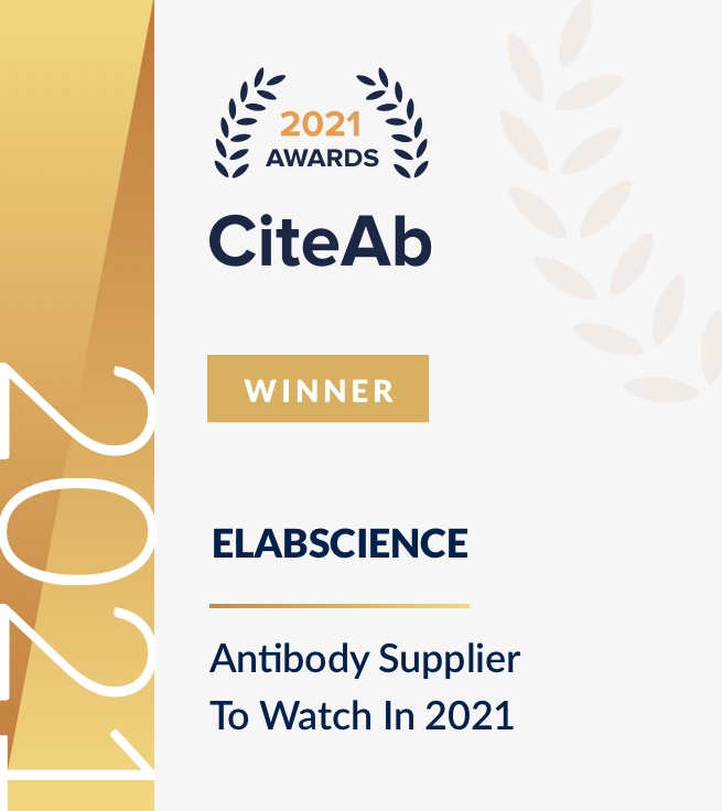 再获CiteAb 殊荣！继ELISA试剂盒后， Elabscience 获评“2021年抗体值得推荐供应商”