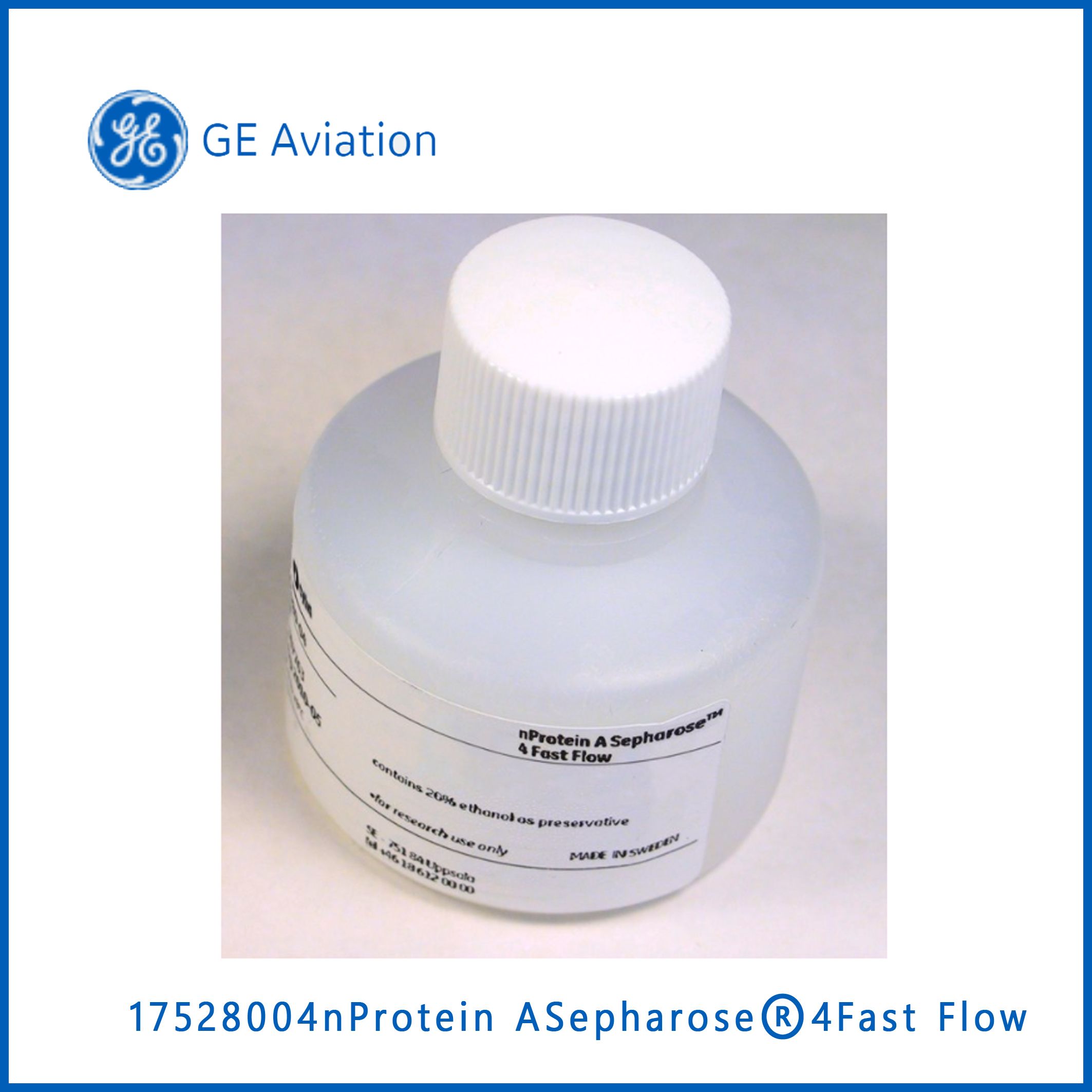GE17528004nProtein A Sepharose® 4 Fast Flow, 25Ml, Protein A填料,现货