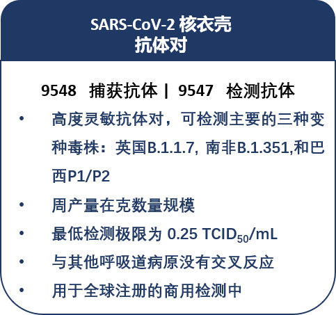 可以有效检测COVID-19主要变种毒株的抗原和抗体