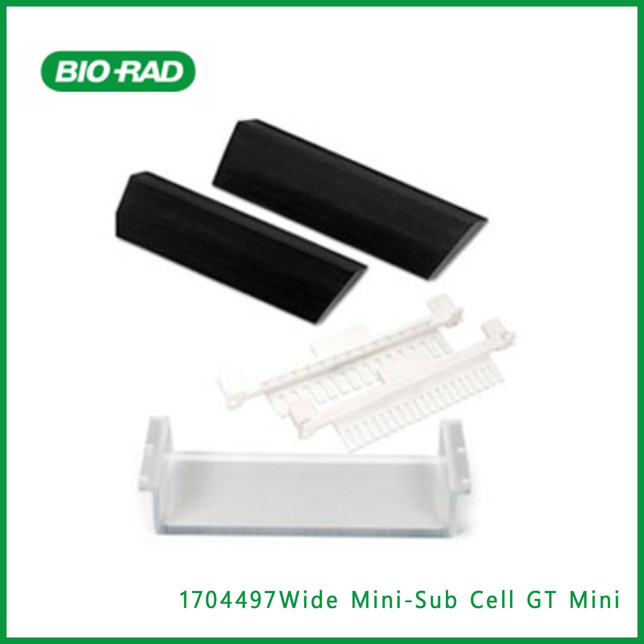 伯乐Bio-Rad1704497Wide Mini-Sub Cell GT Mini Handcasting Kit, ​​​​​​​宽迷你子细胞燃气轮机迷你手摇套件，现货