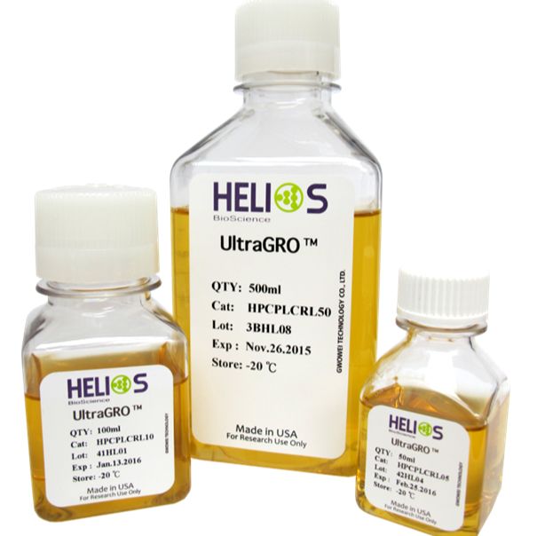 Helios UltraGro TM細胞營養添加物血清替代物    細胞培養基      細胞培養液