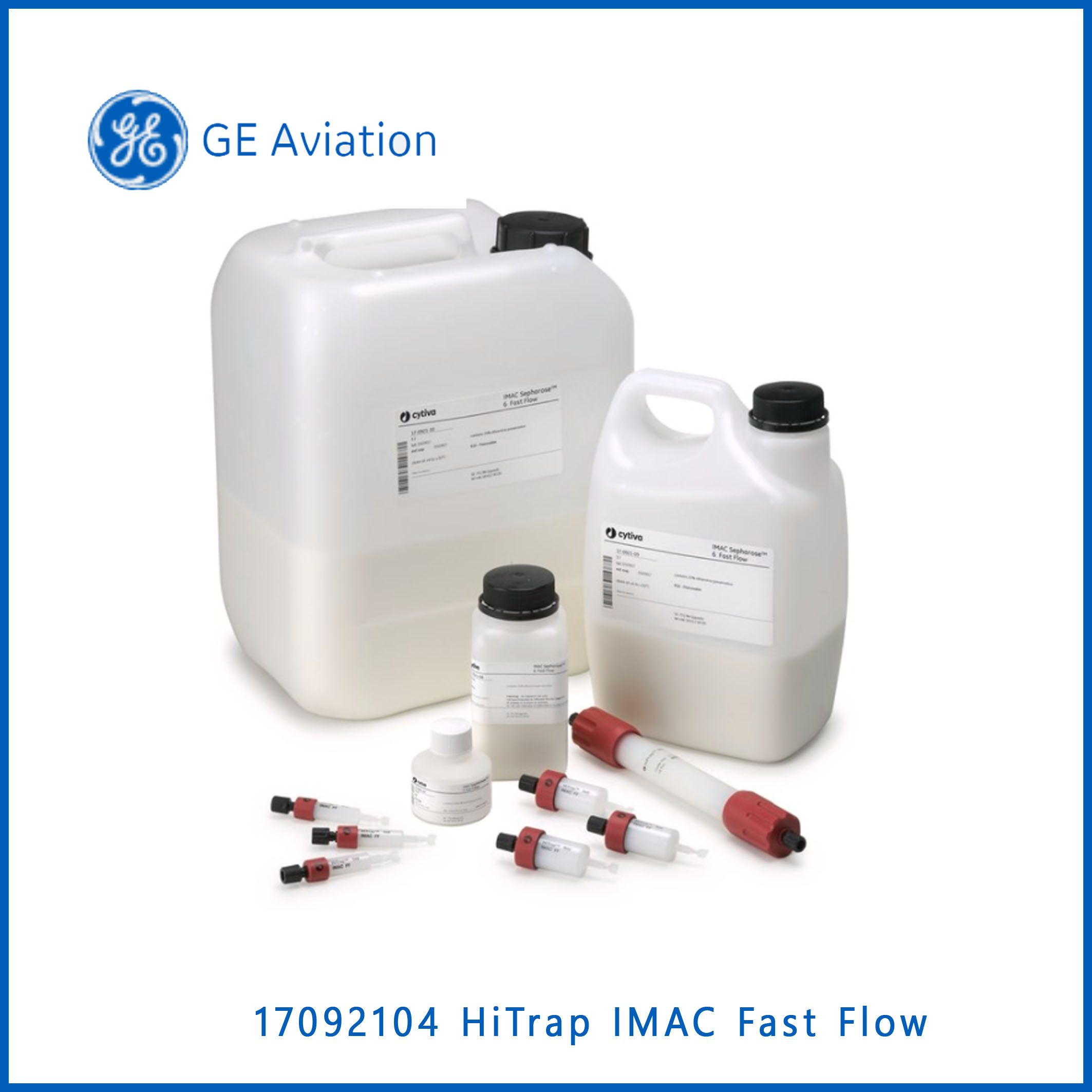 GE17092104HiTrap® IMAC Fast Flow，5X5ml, 标签蛋白纯化用于金属离子螯合纯化，现货
